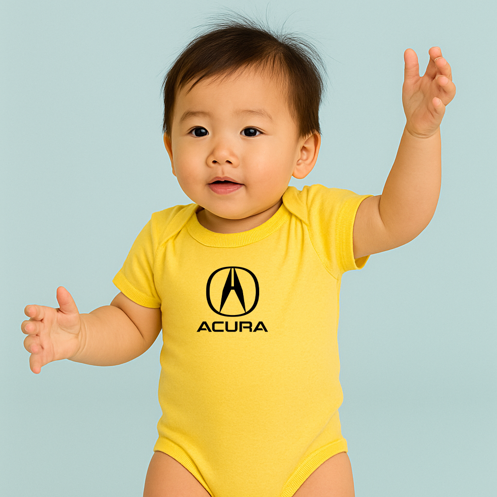 Acura Car Baby Romper Onesie